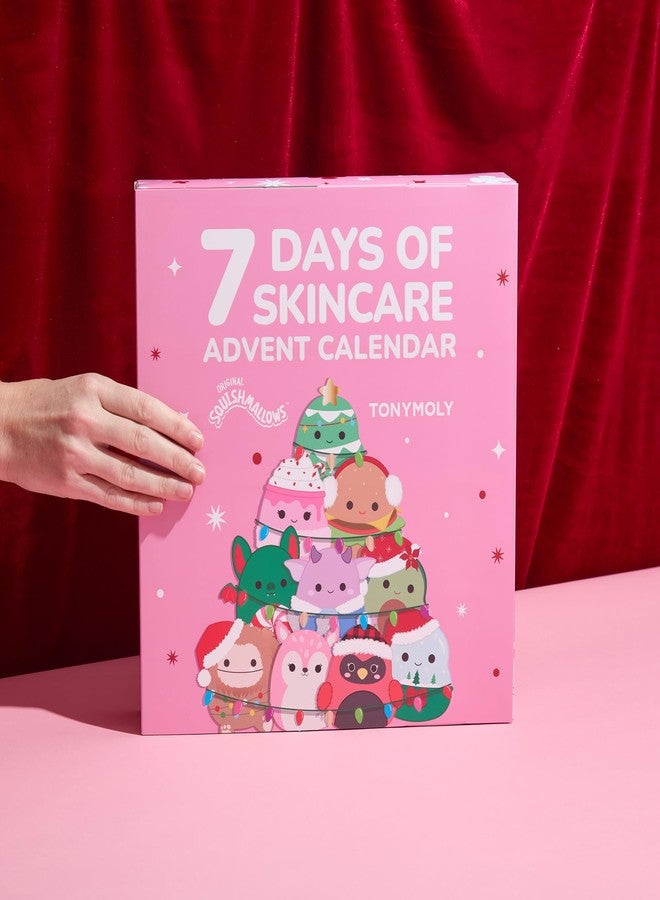 TONYMOLY x Squishmallows Advent Calendar 2025 – 7-Day Skincare Advent Calendar with Hand Cream, Lip Gloss, Sheet Masks & Cute advent calendar for girls - Image 5